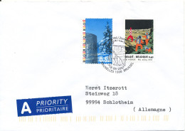 Belgium Cover Sent To Germany 18-6-2007 Topic Stamps - Briefe U. Dokumente