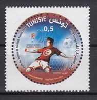 TUNISIA  2018  Football. FIFA World Cup In Russia 1 Stamp MNH - 2018 – Russie