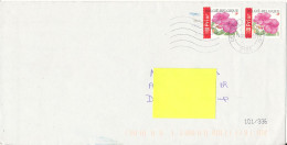 Belgium Cover Sent To Denmark 26-8-2005 Topic Stamps FLOWERS - Briefe U. Dokumente