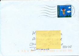 Belgium Cover Sent To Denmark 15-5-2012 Single Franked - Brieven En Documenten