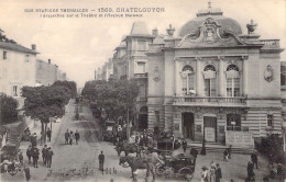 CPA - FRANCE - 63 - CHATEL GUYON - Perspective Sur Le Théâtre Et L'Avenue Baraduc - Châtel-Guyon