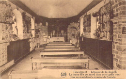 BELGIQUE - TANCREMONT - Intérieur De La Chapelle - La Jeune Fille Qui Mord Dans Cette Grille - Carte Postale Ancienne - Otros & Sin Clasificación