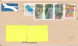 South Africa Cover Sent To Denmark 29-11-2004 Topic Stamps - Lettres & Documents