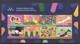 Hungary 2023. Europe Coltural Heritage: Veszprem-Balaton Minisheet MNH (**) - Ongebruikt