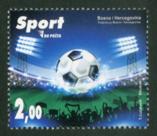 BOSNIA 2018  Football. FIFA World Cup In Russia 1 Stamp MNH - 2018 – Russland