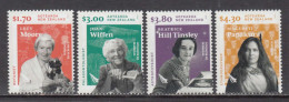 2022 New Zealand Women In Science Complete Set Of 4 MNH @ BELOW FACE VALUE - Neufs