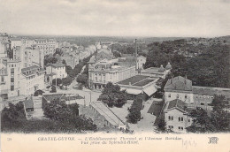 CPA - FRANCE - 63 - CHATEL GUYON - L'Etablissement Thermal Et L'avenue Baraduc - Vue Prise Du Slpendid Hôtel - Châtel-Guyon