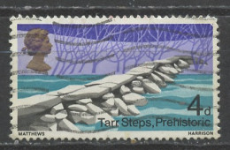 Grande Bretagne - Great Britain - Großbritannien 1968 Y&T N°506 - Michel N°481 (o) - 4p Pont De Tarr Stens - Used Stamps