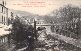 CPA - FRANCE - 33 - AMELIE LES BAINS - Vue Sur Le Mondony Et Le Pont De L'Hôpital Militaire - Amélie-les-Bains-Palalda