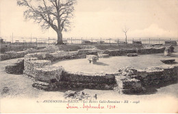 CPA - FRANCE - 33 -  ANDERNOS LES BAINS - Les Ruines Gallos Romaines - Andernos-les-Bains