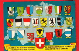 ZWH-31 Kantonswappen Der Schweiz Armorial Des Cantons Suisses.  Circulé - St. Anton