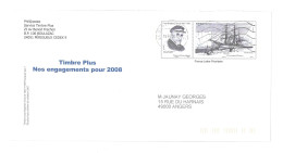 Phil@poste - Jean Baptiste Charcot - Pourquoi Pas - 16 04 2008 - Vrac 150 - Lettres & Documents
