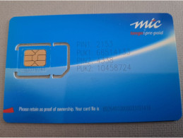 NAMIBIA /  CHIPCARD/ SIM CARD/ TANGO /MIC/PREPAID / EARLY SIM CARD(SCARCE)  MINT   **14823** - Namibië