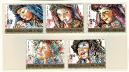 New Zealand 2014 Christmas  Set Of 5 MNH - Unused Stamps