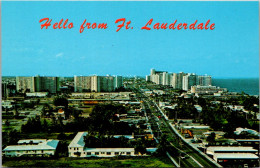 Florida Fort Lauderdale Aerial View Showing Luxurious Hotels And Apartments - Fort Lauderdale