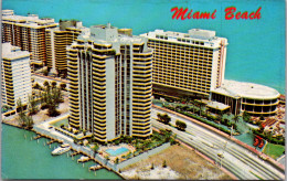 Florida Miami Beach Hotels And Apartments Along Collins Avenue - Miami Beach