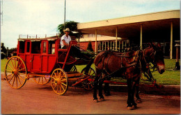 Oklahoma Sequoyah State Park The Stagecoach Ride At Western Hills Lodge - Autres & Non Classés