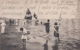 SALUTI DA SENIGALLIA - ANCONA - VITA BALNEARE - 1919 - Senigallia