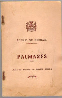 Livre - Ecole De Soreze, Palmares, Annee Scolaire 1963/64, 64 Pages - Midi-Pyrénées