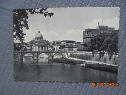 Roma. San Pietro E Castel Sant'Angleo Dal Lungotevere. EVR (Enrico Verdesi - Roma) - Castel Sant'Angelo