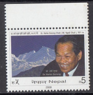 NEPAL, 2008, Harka Gurung, 1938-2006, 1 V,    MNH,  (**) - Népal