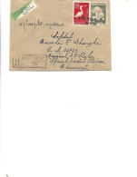 Romania - Registered  Letter Circulated In 1958 To Bicaz - Centenary Of The Romanian Postage Stamp 1958, - Briefe U. Dokumente