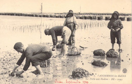 FRANCE - 33 - ANDERNOS LES BAINS - La Pêche Aux Huitres - BR - Juin Septembre 1910 - Carte Postale Ancienne - Andernos-les-Bains