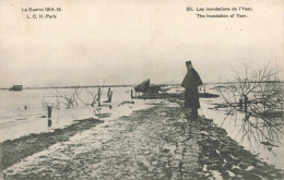 MILITARIA - La Guerre 1914 15 - Les Inondations De L'Yser - Carte Postale Ancienne - Weltkrieg 1914-18