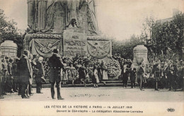 MILITARIA - Les Fêtes De La Victoire à Paris - 14 Juillet 1919 - Devant Le Défilé - Délégation - Carte Postale Ancienne - War 1914-18