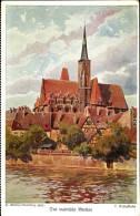 Artiste CPA Günther Naumburg, D., Wrocław Breslau In Schlesien, Kreuzkirche - Schlesien