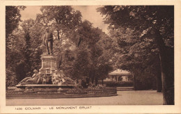 FRANCE - Colmar - Le Monument Bruat -  Carte Postale Ancienne - Colmar