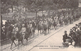 CPA - FRANCE - 13 - MARSEILLE - Guerre 1914 - Militaria - Les Lanciers Hindoux - Non Classés