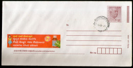 India 2009 Sardar Patel Envelope With Consumer Rights Advt. MINT # 6536 - Covers