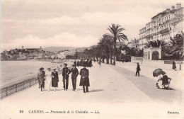 CPA - FRANCE - 06 - CANNES - Promenade De La Croisette - Cannes