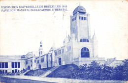 BELGIQUE - Exposition Universelle De Bruxelles 1910 - Pavillon Manufacture D'armes D'Herstal - Carte Postale Ancienne - Expositions Universelles