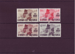 Afrique - Katanga - Commémoratifs Indépendance - 4 Timbres Différents - 4937 - Katanga