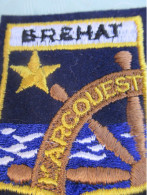 Ecusson Tissu Ancien/France/Bretagne/BREHAT  /Côte D'Armor/ Vers 1970-1980   ET458 - Patches