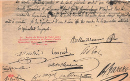 Histoire - Arrêté Du Comité De Salut Public Ordonnant L'Arrestation De Danton - Carte Postale Ancienne - Geschiedenis