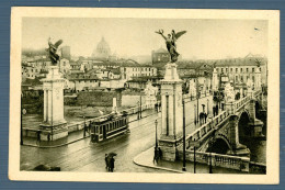 °°° Cartolina - Roma N. 2397 Ponte Vittorio Emanuele Formato Piccolo Viaggiata °°° - Brücken