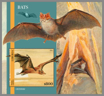 LIBERIA 2023 MNH Bats Fledermäuse Chauves-souris S/S I - OFFICIAL ISSUE - DHQ2333 - Pipistrelli