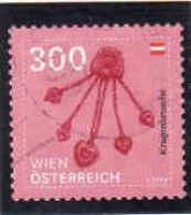 Austria Österreich 2022, Mi. 3689 Trachten – Beiwerk Und Auszier. Kragenbrosche 300, Wien, Gebraucht - Used Stamps