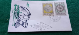 SAN MARINO 12/3/74 Armature Medioevali - Timbres Express