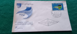 SAN MARINO 18/7/74 Giornata Filatelica San Marino Riccione - Timbres Express