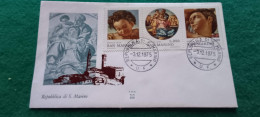 SAN MARINO 3/12/75 Natale - Express Letter Stamps