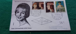 SAN MARINO3/12/75 Anno Internazionale Della Donna - Timbres Express