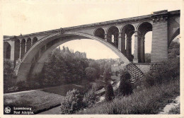 LUXEMBOURG - Pont Adolphe - Carte Postale Ancienne - Luxemburg - Town