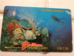 Cayman Islands Phonecard 2CC - Kaimaninseln (Cayman I.)