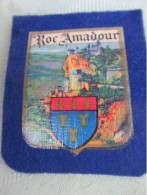 Ecusson Tissu Ancien / France / ROC AMADOUR /Lot / Vers 1970 - 1980                                 ET465 - Blazoenen (textiel)