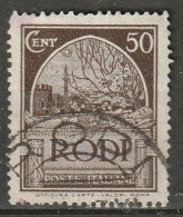 1929 Italia EGEE, Italienische Besitzung Rodi Mi.22 - Ägäis (Rodi)