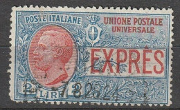 1925 Italia EXPRESS 2 Lire Michel #213 Used - Exprespost